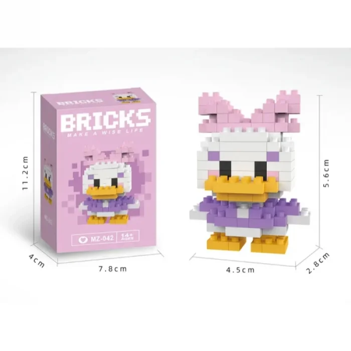 BUĞZ Bricks Daisy Duck Mini Lego Figürü