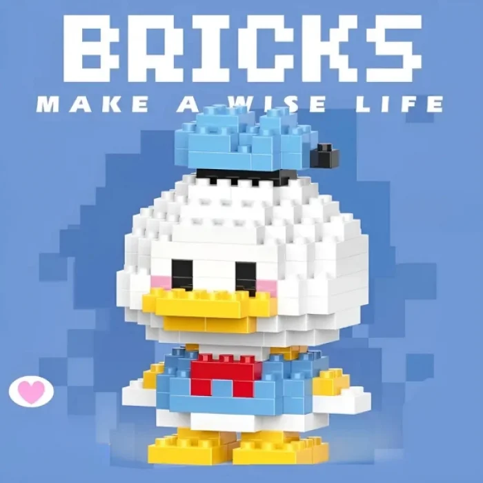 BUĞZ Bricks Donald Duck Mini Lego Figürü