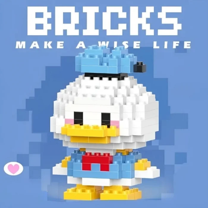 BUĞZ Bricks Donald Duck Mini Lego Figürü