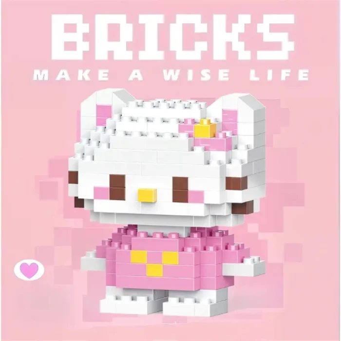 BUĞZ Bricks Hello Kitty Mini Lego Figürü