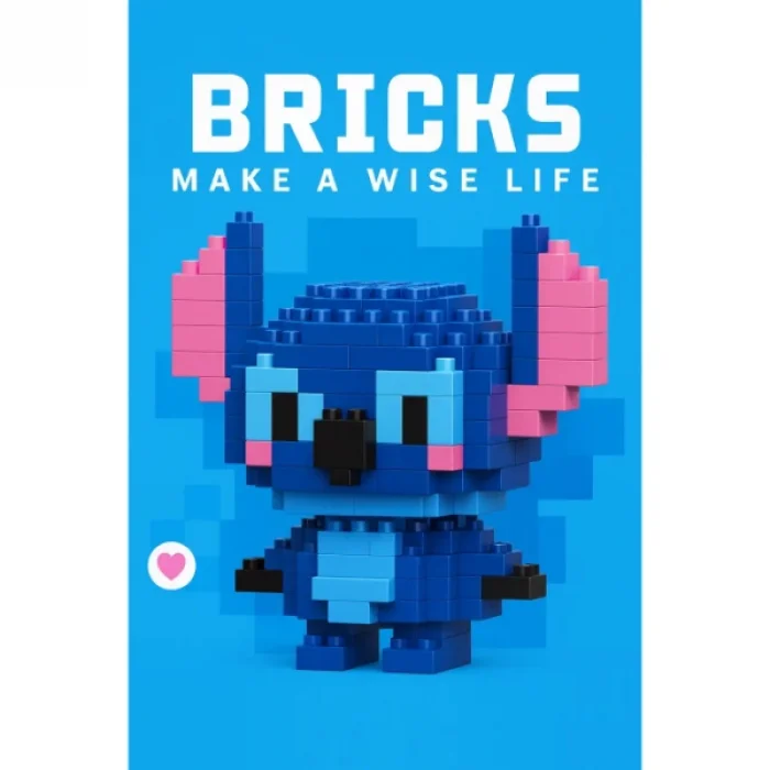 BUĞZ Bricks Stitch Mini Lego Figürü