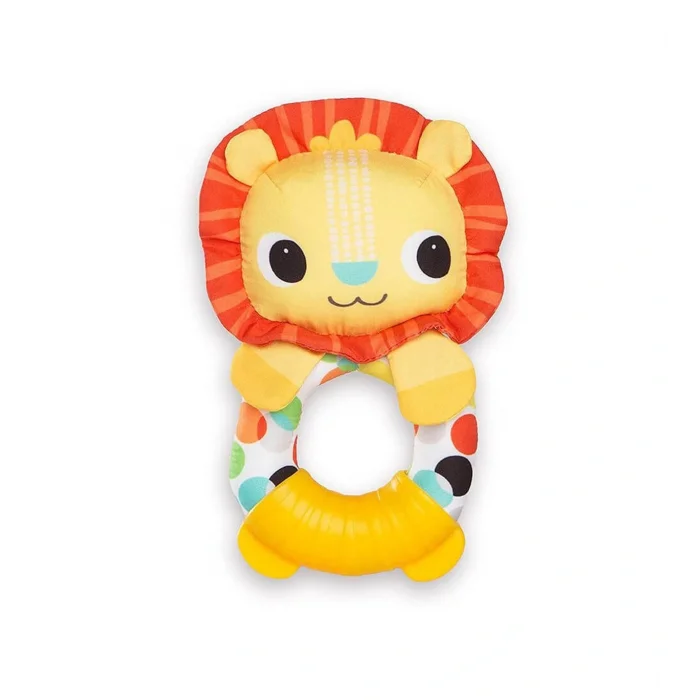 BUĞZ Bright Starts Sevimli Çıngırak & Dişlik Arkadaşım Aslan