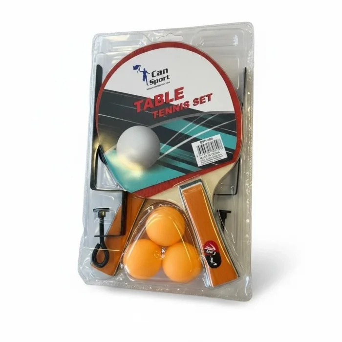 BUĞZ BSR-809 PVC DE PİNPON RAKETİ FİLE VE 3 TOP -CNT