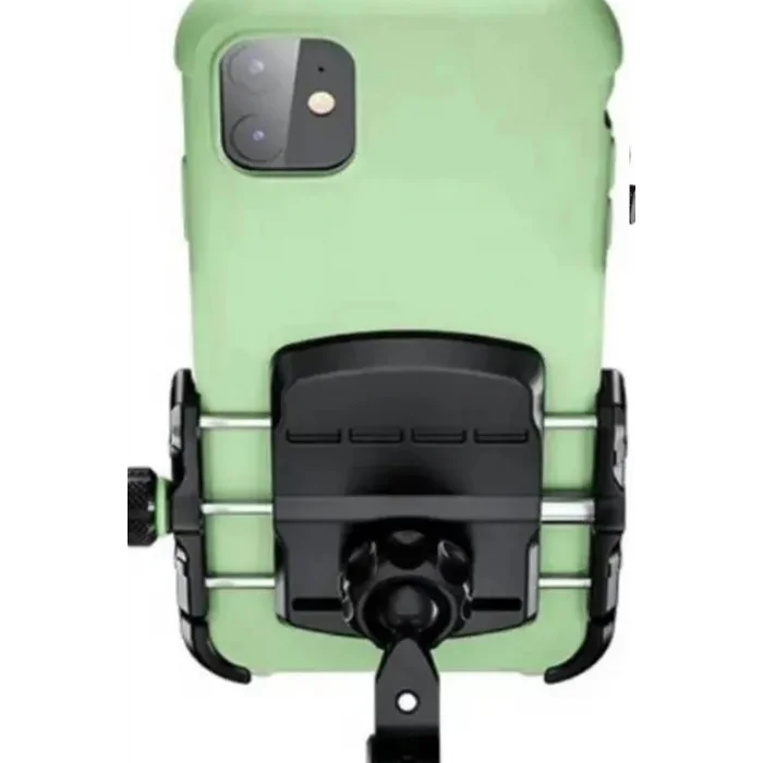 BUĞZ Bst3 Motosiklet Gidon Ve Ayna Bağlantılı Motor Ve Bisiklet Uyumlu Telefon Tutucu