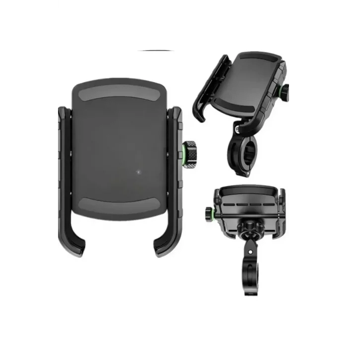BUĞZ Bst3 Motosiklet Gidon Ve Ayna Bağlantılı Motor Ve Bisiklet Uyumlu Telefon Tutucu