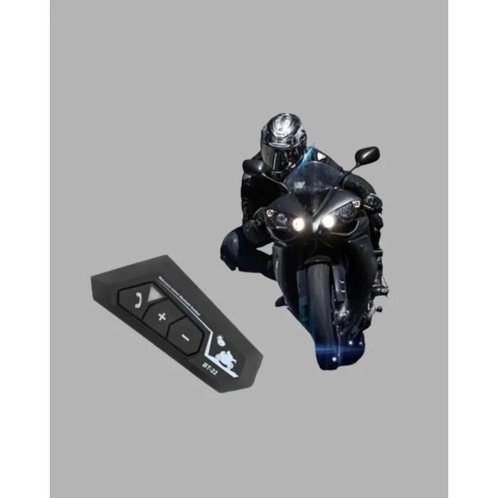 BUĞZ BT22 Kask Bluetooth Kulaklık Su Geçirmez Motosiklet İletişim Sistemi