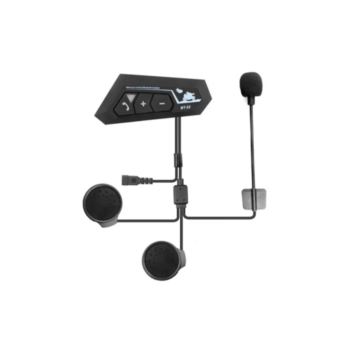 BUĞZ Bt22 Kask Kulaklık Bluetooth Motosiklet Kulaklık 5.0 Bluetooth Interkom Motorsiklet Kulaklık - Lisinya