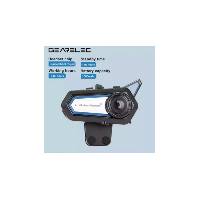 BUĞZ Bt31 Kask Kulaklık Bluetooth 5.0 Motosiklet Interkom Su Geçirmez Kablosuz Kulaklık