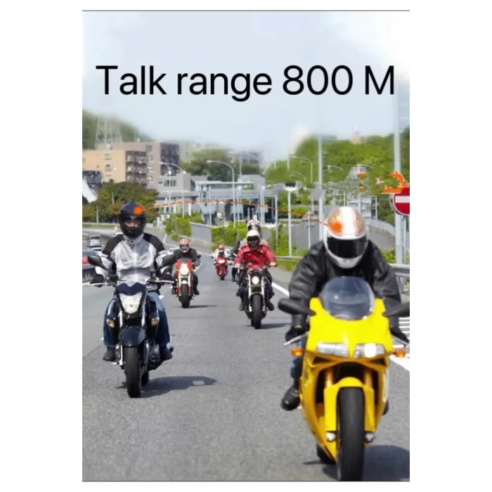 BUĞZ Bt62 Motosiklet Kask Kulaklığı Bluetooth Intercom 2 Intercom Bağlantılı