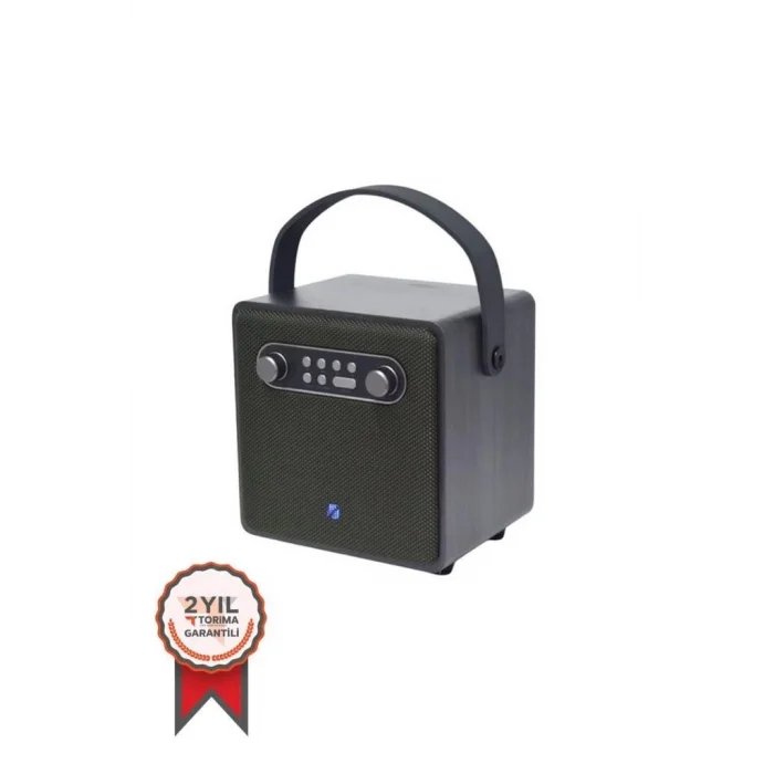 BUĞZ Bts-1688 Yeşil Mikrofonlu Karaoke Bluetooth Hoparlör