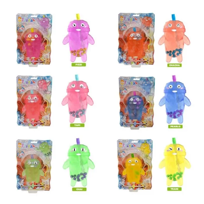 BUĞZ Bubble Tea Crystal Boba Pals Serisi 14 cm - 1 Adet Stokta Olan Gönderilir
