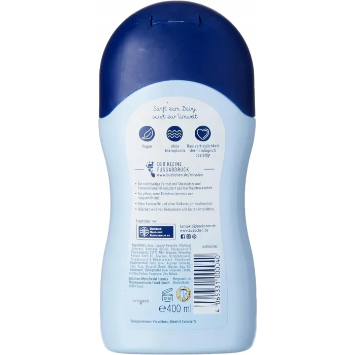 BUĞZ Bübchen Baby Hassas Bebek Bakım Losyonu 400ml