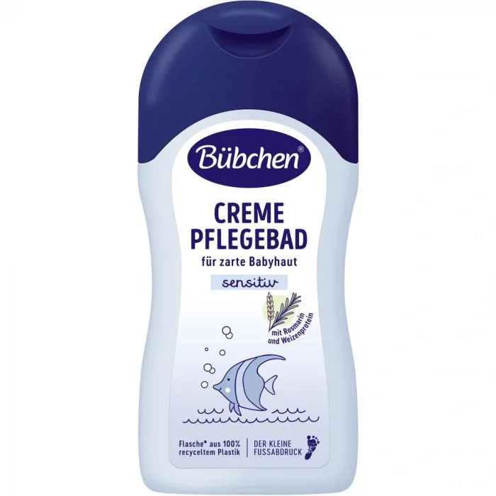 BUĞZ Bübchen Yenidoğan Hassas Ciltler için Göz Yakmayan Şampuan & Duş Kremi 400 ml