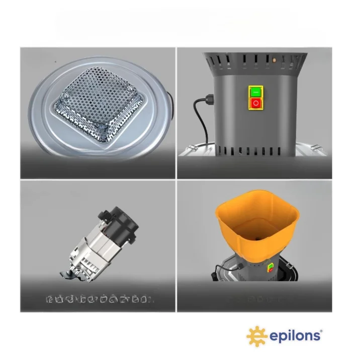 BUĞZ BUĞZ Pro 1300W Elektrikli Tahıl ve Baharat Öğütücü – 0,6-8 mm Ayarlanabilir Granül, Paslanmaz Çelik ( BUĞZ )