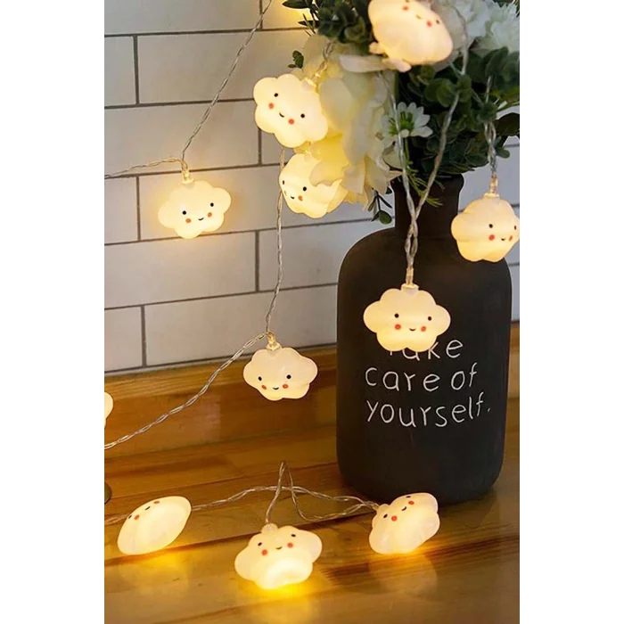 BUĞZ Bulut Şeklinde Led Şerit Lamba 12 Adet