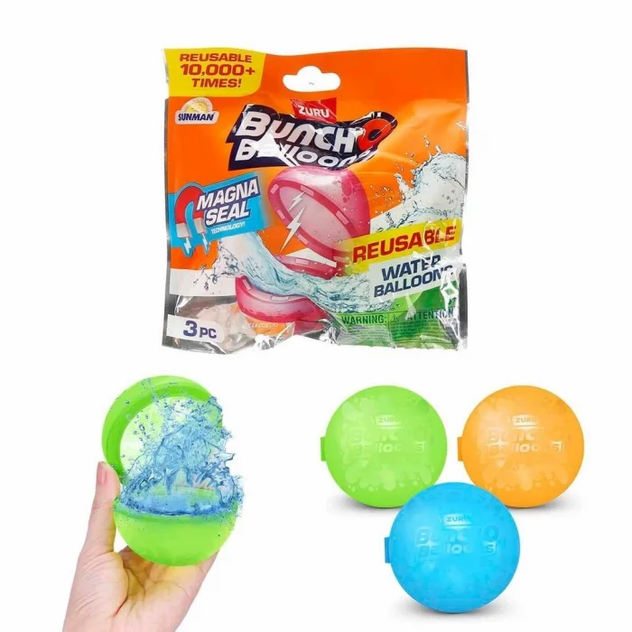 BUĞZ Bunch O Balloons Yeniden Kullanılabilir 3’lü Su Balonu - S00056592