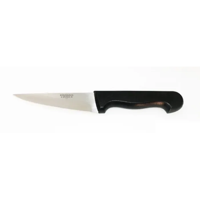 BUĞZ Bursa İnce Sivri Kasap Bıçağı No:1, 13 Cm - Plastik Sap