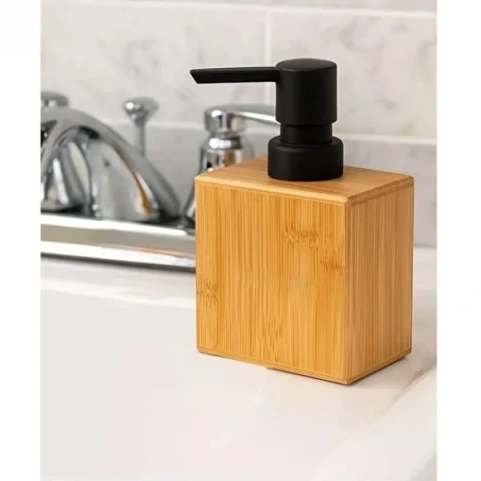 BUĞZ Büyük Ahşap Sıvı Sabunluk
