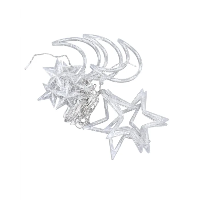 BUĞZ Büyük Ay Yıldız Led Ramazan Süsü Dekoratif Işık - BUĞZ