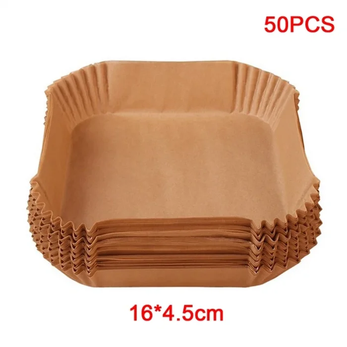 BUĞZ Büyük Boy Air Fryer Fritöz Pişirme Kağıdı 50 Adet