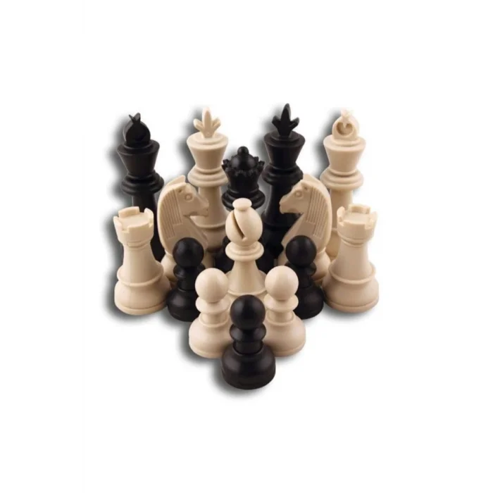 BUĞZ Büyük boy çantalı rulo satranç seti 45x45cm muhafazalı taş ve tahta ile - Hobi & Eğlence