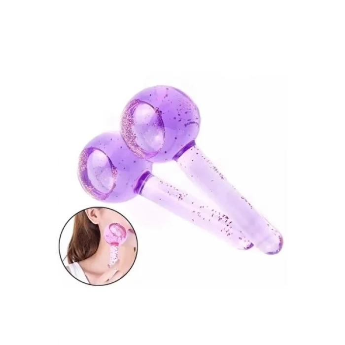  Buz Küresi Soğuk Masaj Ve Terapi Topu(leke Önleyici-cilt Pürüzsüzleştirici)