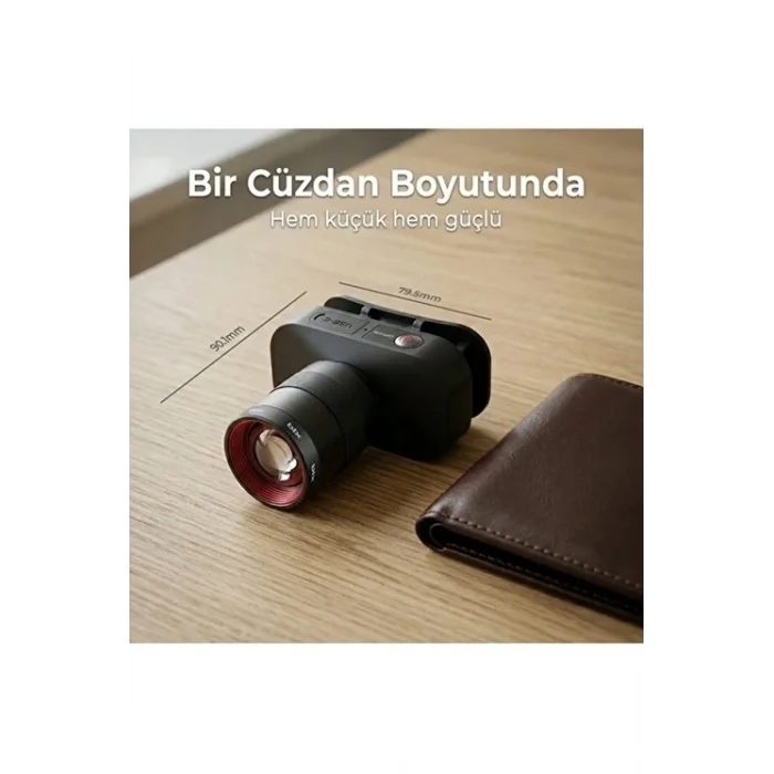 BUĞZ Bxt1fl 10w Şarj Edilebilir Kafa Feneri 750 Lümen 2500mah 4 Işık Modlu Zoom Özellikli Led Kafa
