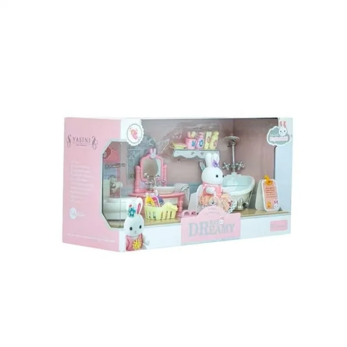 BUĞZ BY DREAMY MİNİ TAVŞAN BÜYÜK BANYO OYUN SETİ-MGA