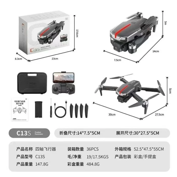 BUĞZ C13s Drone Wifi Cam