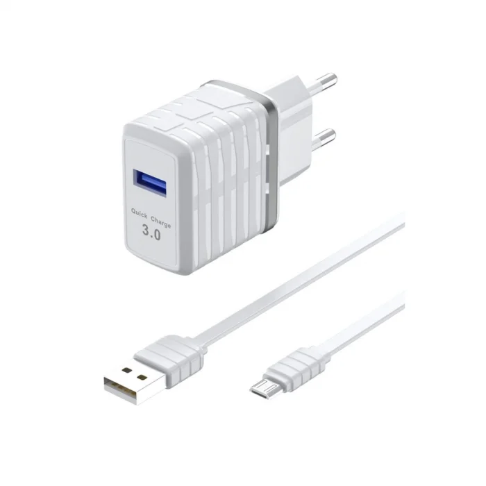 BUĞZ C32Q 3.0 Quick Micro Usb Seyahat Şarj Cihazı