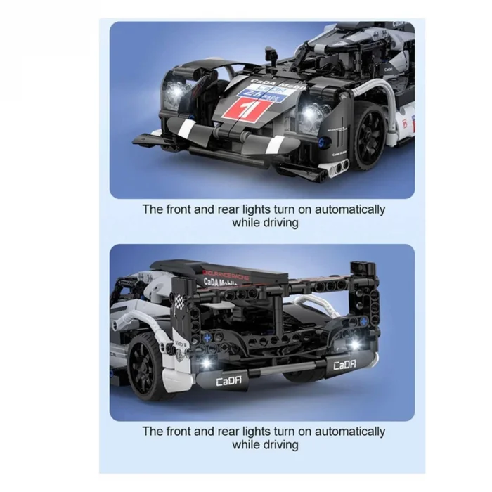 BUĞZ C51307W Cada GT Sport Araba Blok Seti 427 Parça -Vagon life