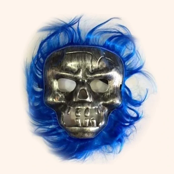 BUĞZ Cadılar Bayramı Maskesi Lacivert