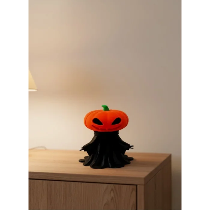 BUĞZ Cadılar Bayramı Temalı Balkabağı Figür 9cm Dekor Objesi