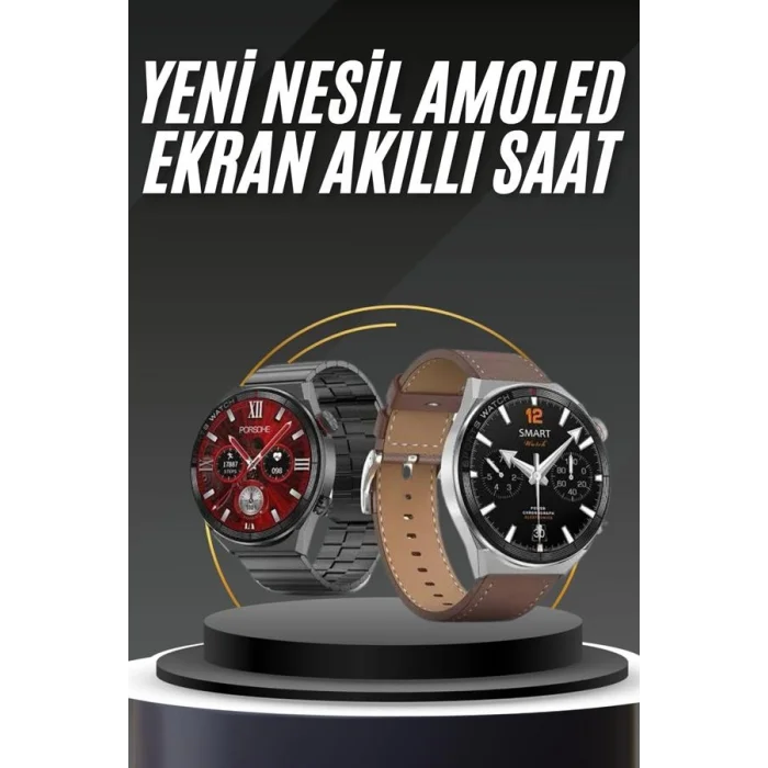 BUĞZ Çağrı Cevaplama Sesli Asistan Çoklu Dil Desteği 5.0 Bluetooth Akıllı Saat - BUĞZ