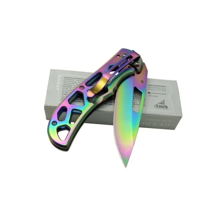 BUĞZ Çakı Gökkuşağı 20 Cm Kamp / Outdoor Çakı