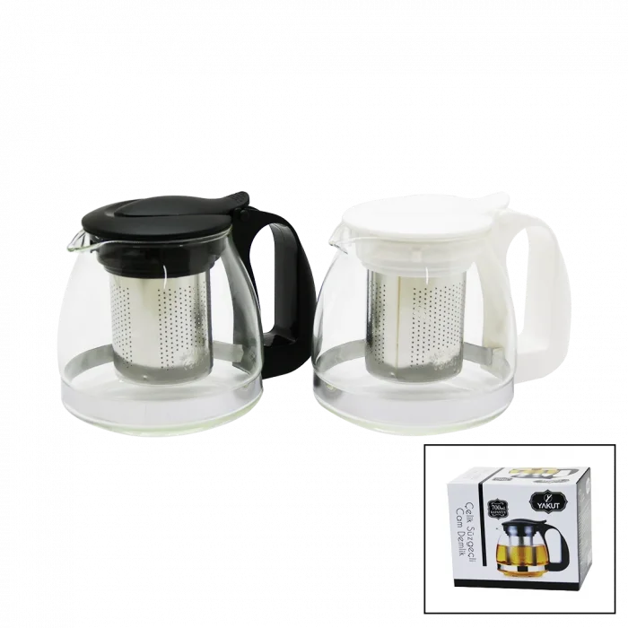 BUĞZ Cam Demlik 700ml Bx40