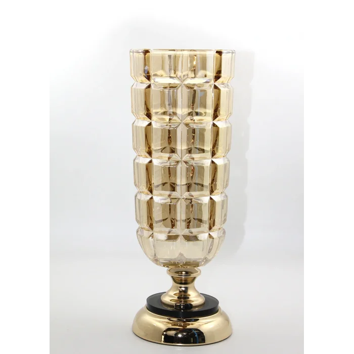 BUĞZ Cam Şamdan Tekli Model 4