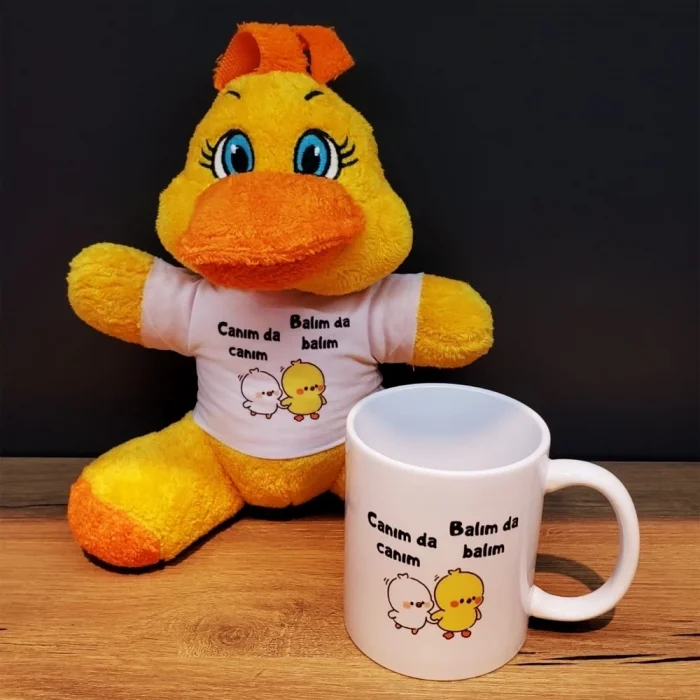 BUĞZ Canım Da Canım Balım Da Balım Oyuncak Ve Kupa Hediye Seti