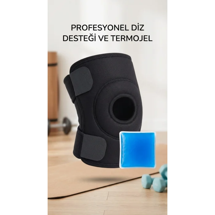 BUĞZ Çapraz Bağlı Spor Diz Korsesi Menisküs ve Destek İçin
