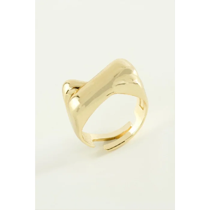  Çapraz Metal Yüzük