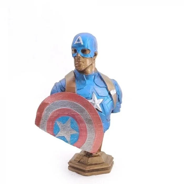  Captain America Büst Küçük Boy