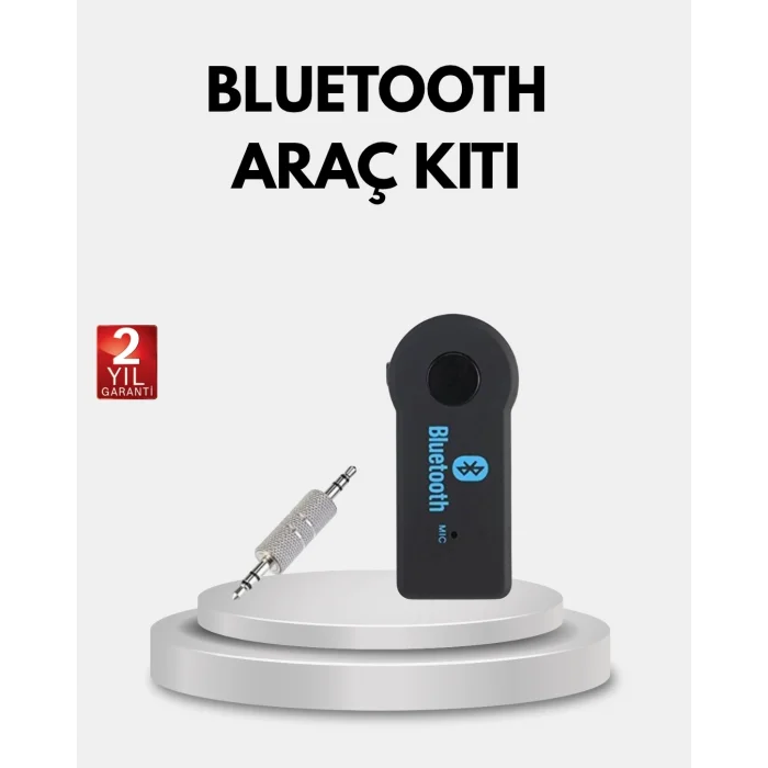 BUĞZ Car Bluetooth AUX Oto MP3 Player Kablosuz Müzik ve Görüşme Cihazı