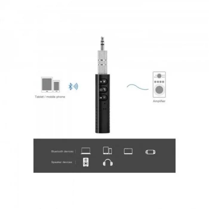  Car Bluetooth Music Driver Araç Aux Hands-free Mp3 Bağlantı Kiti