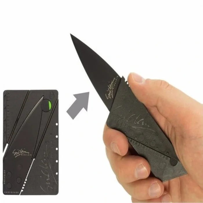 BUĞZ Cardsharp Kredi Kartı Şeklinde Bıçak Kutusuz