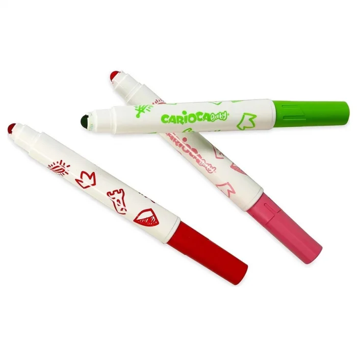  Carioca Jumbo Keçeli Boya Kalemi 6lı