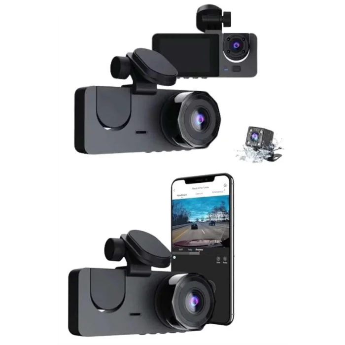  CarPlay Fotoğraf ve Video Kaydedici Araç İçi Kamera Ekranlı