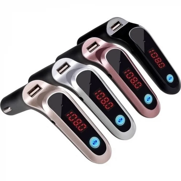  Cars7 Bluetooth Hafıza Kart Girişli 4.0 Araç Kiti Çakmaklık Mp3 Fm Transmitter