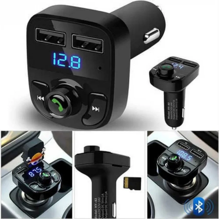  Carx8 Bluetooth Araç Kiti Fm Transmitter