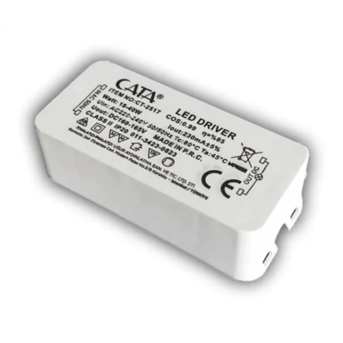  CATA CT 2517 18W-40W Slim Spot Driver Adaptörü