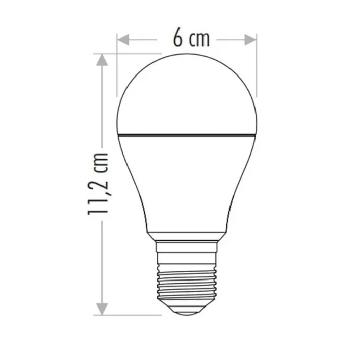 BUĞZ CATA CT 4058 9W Led Ampul RGB Kumandalı
